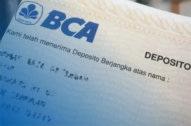 Bunga Deposito 100 Juta Bank BCA