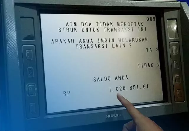 Cara Cek Saldo ATM BCA