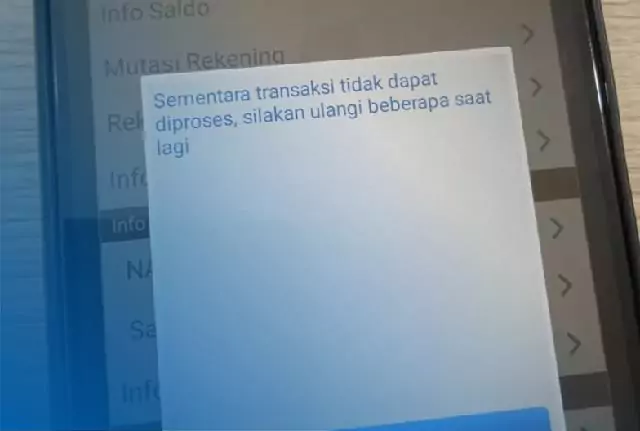 Kenapa M Banking BCA Tidak Bisa Transfer