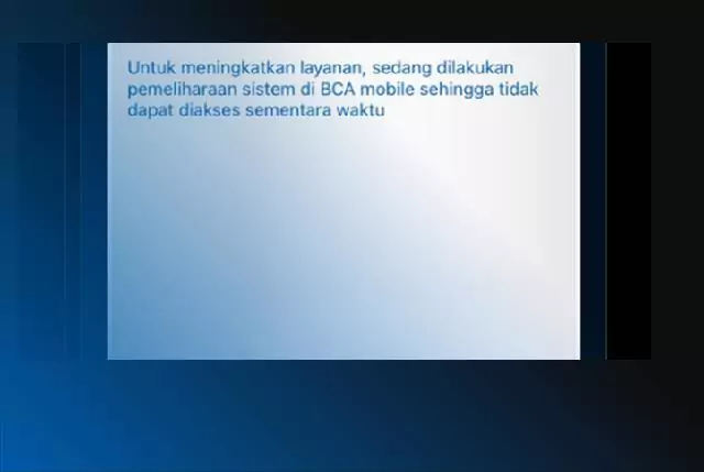 Cara Mengatasi BCA Mobile Error 208