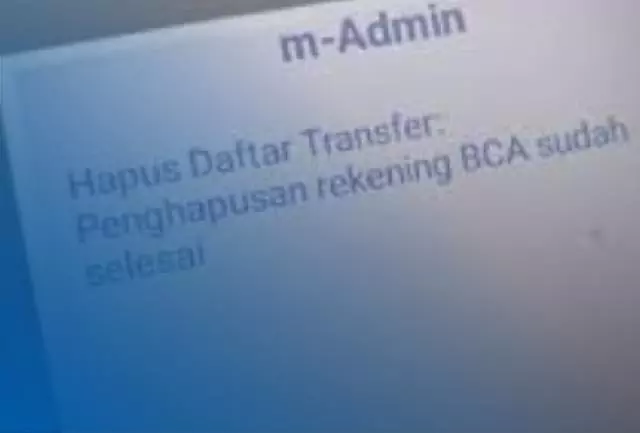 Cara Menghapus Daftar Transfer Di BCA Mobile