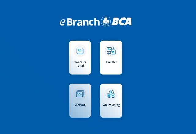 Cara Setor Tunai di E-Branch BCA