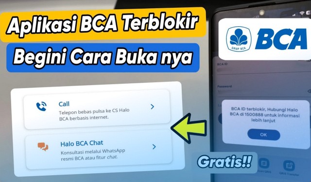 BCA ID Terblokir