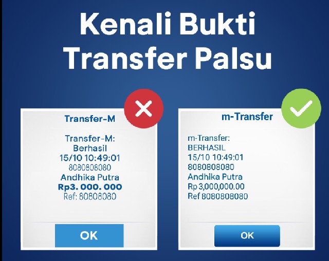 Bukti Transfer BCA