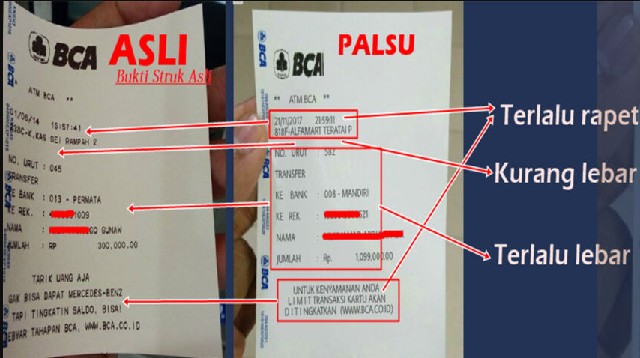 Bukti Transfer BCA