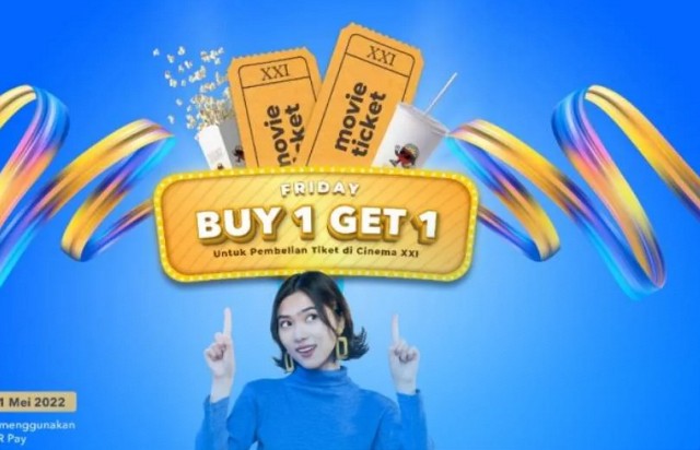 Cara Dapat Promo XXI Buy 1 Get 1 BCA