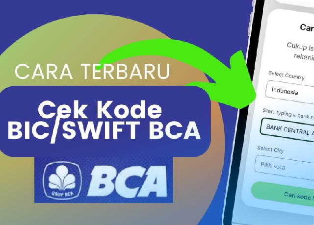 Cara Mendapatkan SWIFT Code Bank BCA