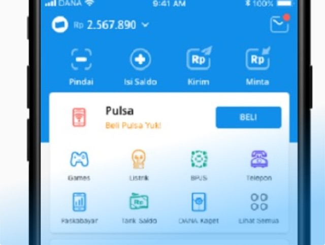 Cara Top Up DANA dari BCA Syariah Mobile