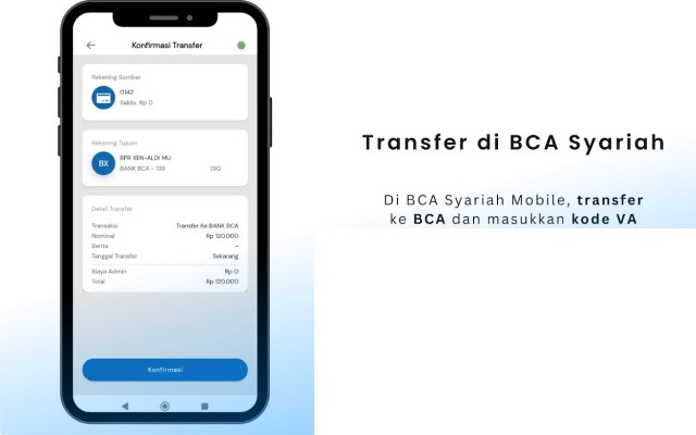 Cara Transfer BCA Syariah ke DANA