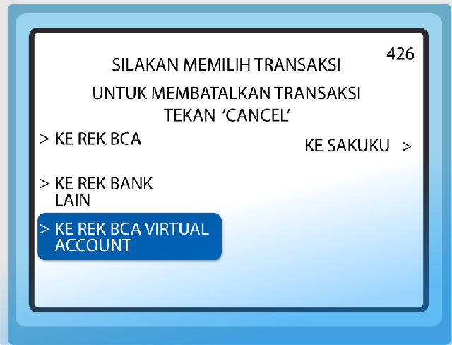 Cara Transfer BCA ke Mandiri Virtual Account