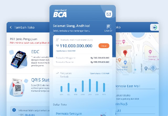 Email Merchant BCA