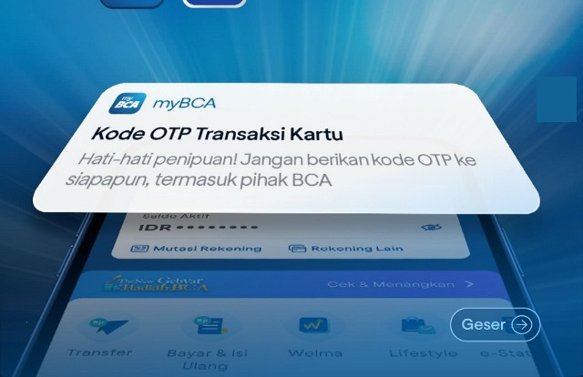 Kode OTP BCA Tidak Masuk ke SMS