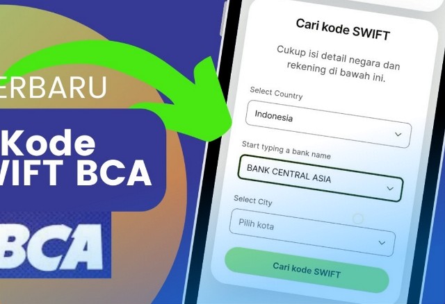 Kode Swift BCA untuk FB Pro